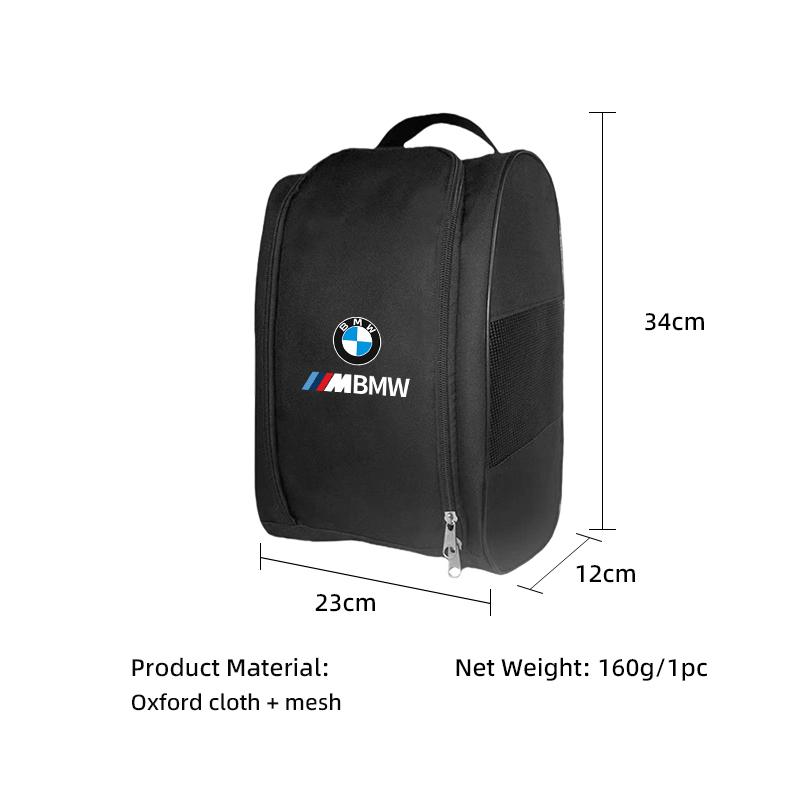 BAGC4 2026 Car Sticker Portable Golf Handbag Dustproof Football Tennis Shoe Bag For BMW Motorsport X1 X3 X5 E39 E46 E90 F20 E60 F30 E3