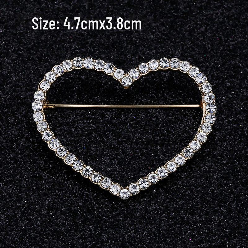 Модная брошь с бантом: Металлические украшения с жемчугом и стразами в виде цветка