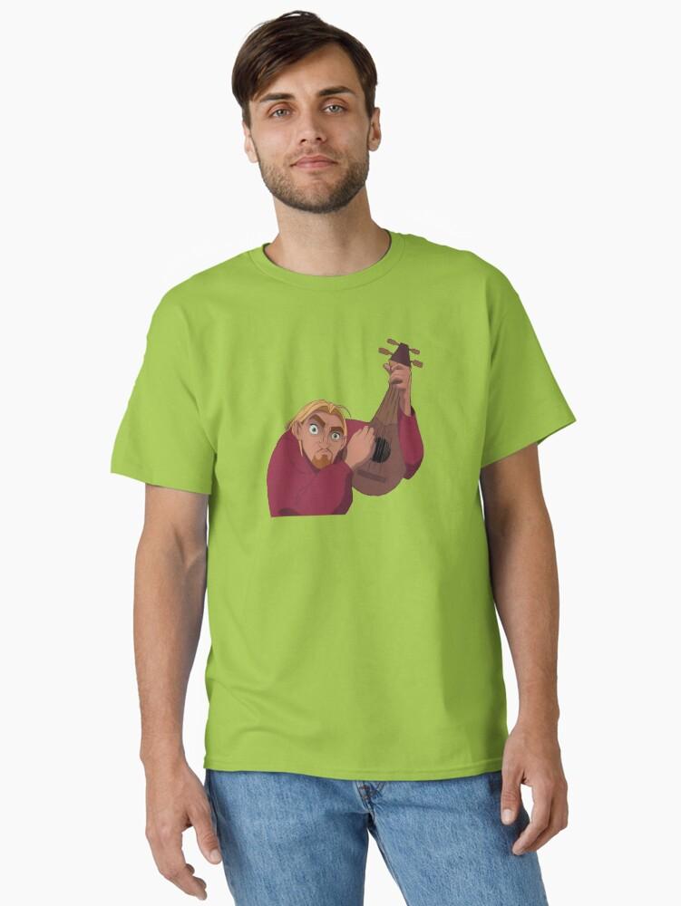 The Hunchback of Notre Dame El Dorado Miguel Guitar Classic T-Shirt