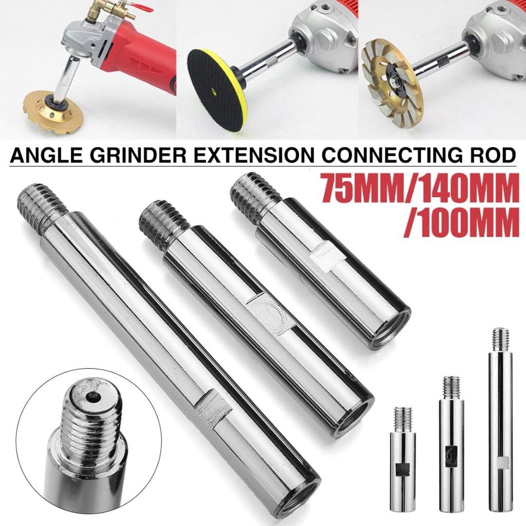 1 шт. Удлинитель для УШМ из стали 45#, Соединительный стержень, Адаптер, Стержень M14