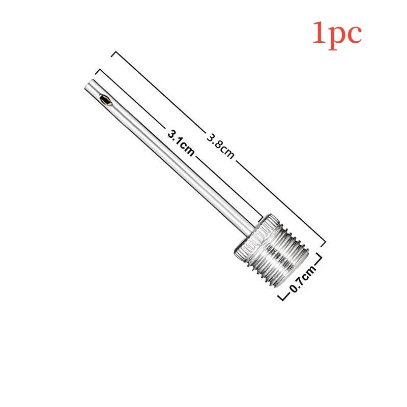 1/5/10 шт. Спортивный насос для накачивания мячей, игла для футбольного, баскетбольного, футбольного мячей, адаптер воздушного клапана, игла для насоса из нержавеющей стали