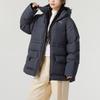 Puma Женские пуховики Темно-серые С капюшоном Несъемный Умеренный Другое 629740-69