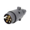 7 PIN Trailer Socket Plug, Plastic, Loose