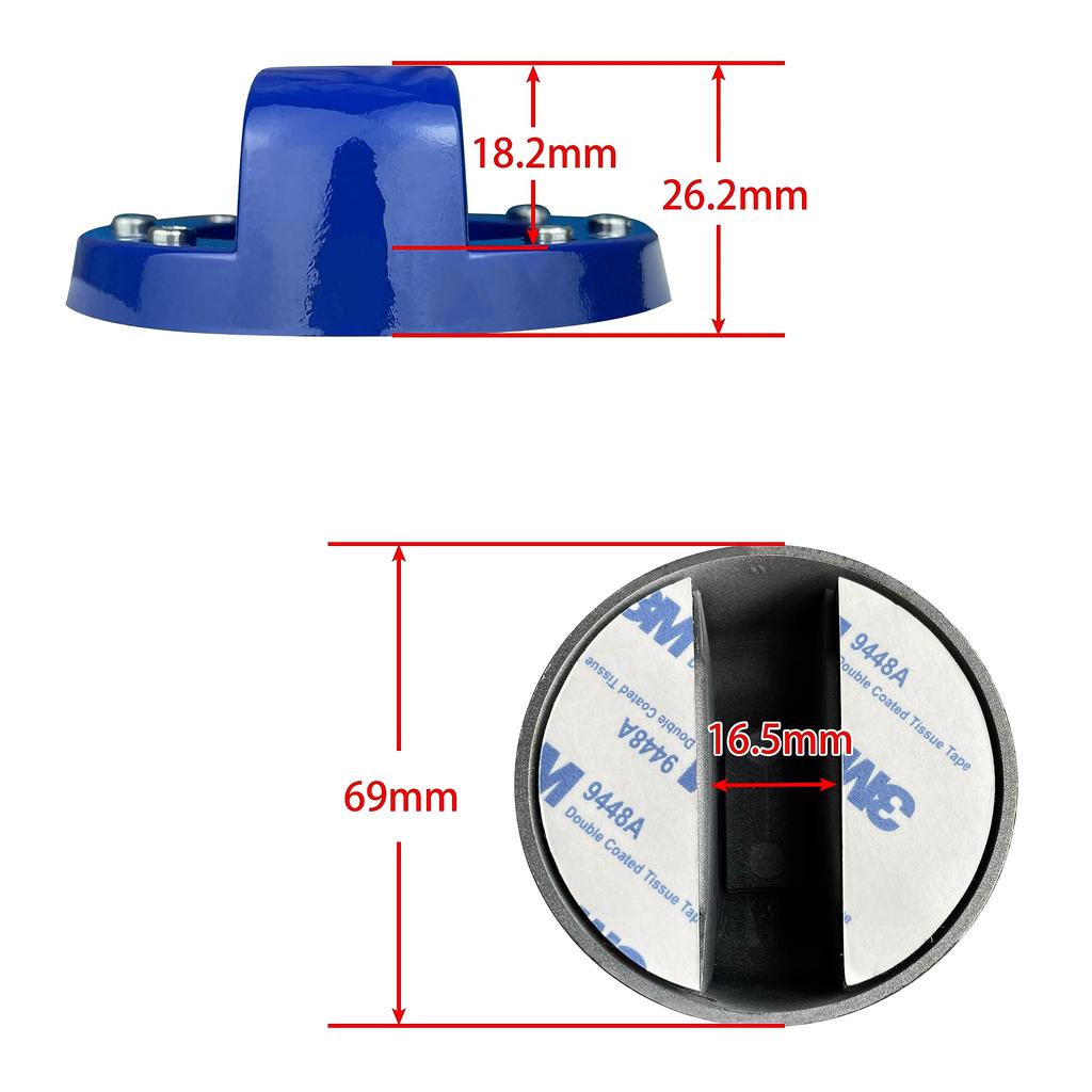 Редкая ручная крышка бензобака NISMO, синяя накладка на крышку топливного бака