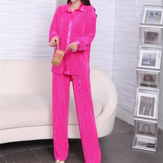 New Autumn and Winter Loose Leisure Suit Design Fashion 2 Two Pieces Sets Women Suits