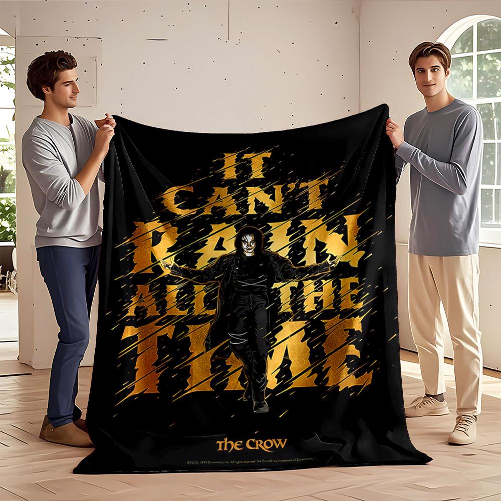 The Crow Quote Blanket for all seasons blanket lunch break throw gift