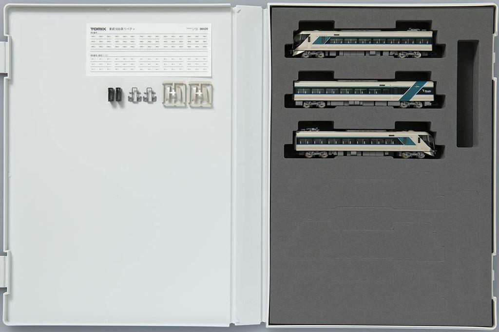 Model Train Set TOMYTEC Tobu 500 Series Liberty 3-Car N Gauge 98428