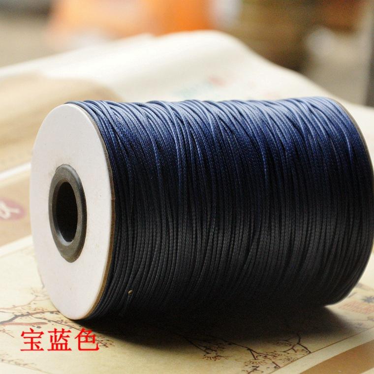 Материал для ожерелья и браслета, ювелирные аксессуары, разноцветная вощеная веревка, 200 ярдов в рулоне вощеной нити, плетеная проволочная веревка своими руками