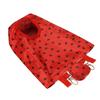 Rabbit Hay Feeder Bag Oxford Cloth Red Carrot Shape Hanging Pet Hay Feeding Sack with Hook and Loop for Small Animals
