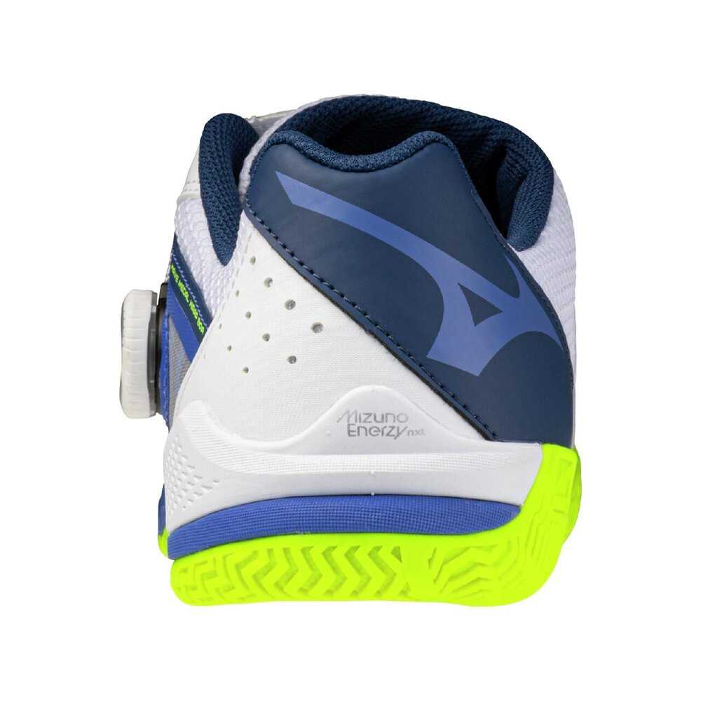 Mizuno Wave Medal Синтетическая кожа Обмотка Боа Круглая ручка Удобная Амортизация Низкие тренировочные кроссовки Унисекс кроссовка 81GA2672-01