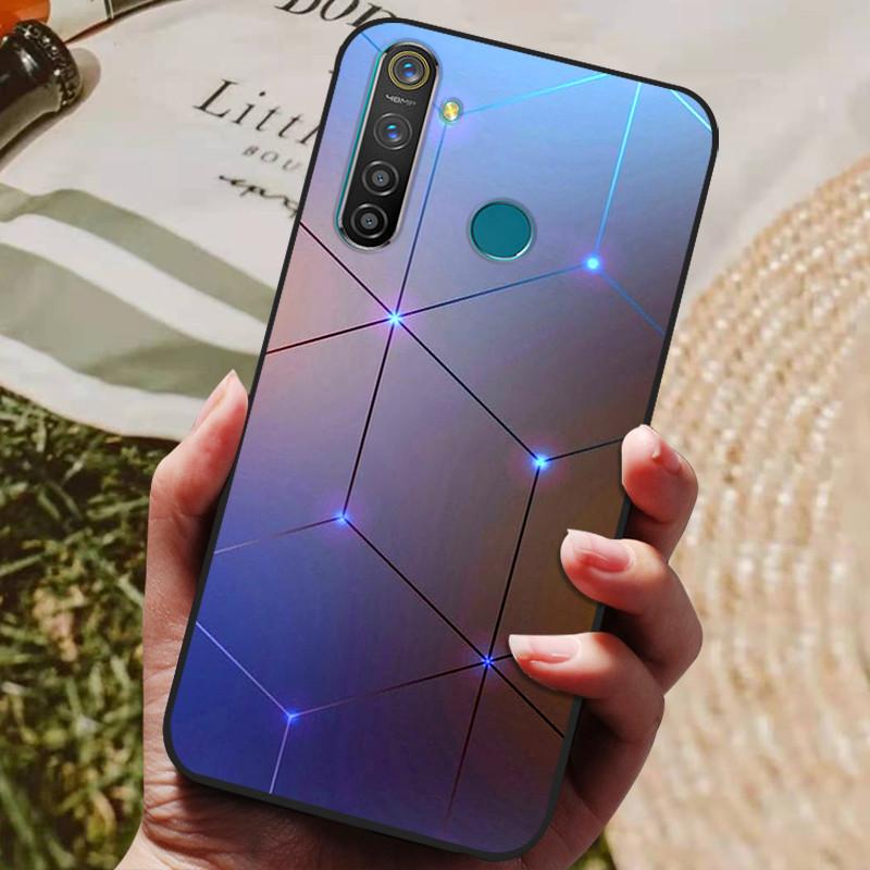 Чехол для Oppo Realme 5 Pro Силиконовая задняя крышка Чехол для телефона для Oppo Realme 5i 5S 5 Pro Чехлы Realme5 Pro 5i 5S Мягкий бампер coque