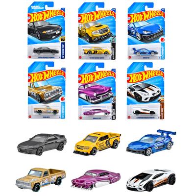 Ассортимент базовых машинок Hot Wheels, Коробка 36 шт., Игрушечные машинки, Миниатюрные автомобили, от 3 лет, Разноцветный, 98PB-C4982