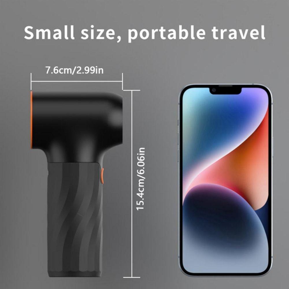 Мини турбовентилятор 130000 об/мин Высокоскоростной Мощный Воздуходувка для пыли Сжатый воздух Пылесос Кемпинг на открытом воздухе