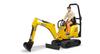 Мини-экскаватор Bruder JCB с фигуркой BR62002