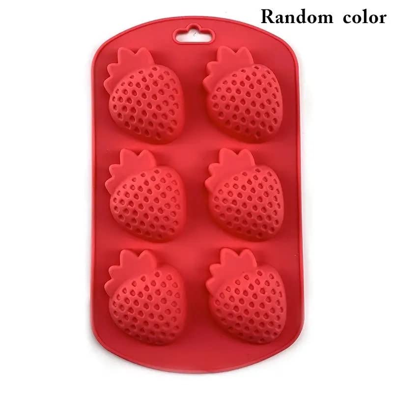 Strawberry silicone mold, strawberry silicone mold, strawberry silicone mold, cake mold, chocolate mold, muffin mold, madeleine mold, petit cake