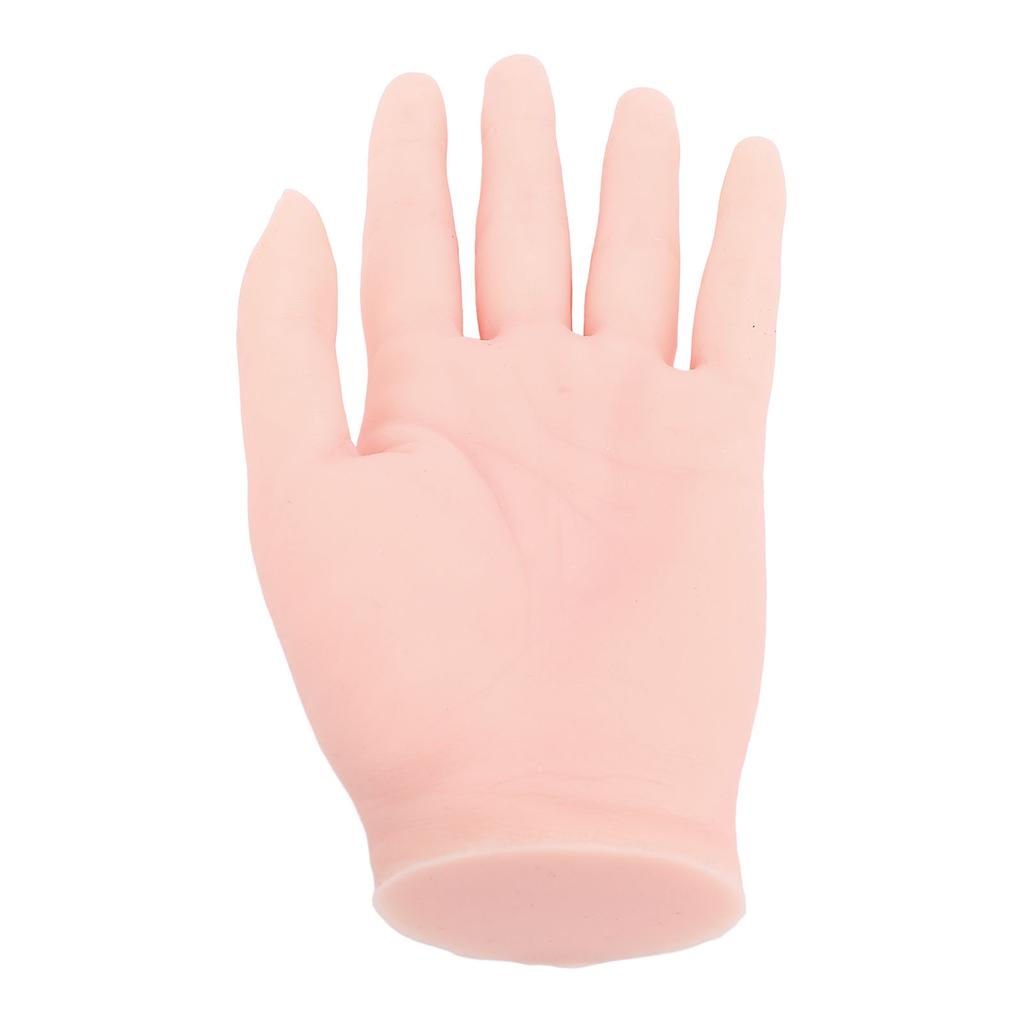 Практика Рука для ногтей Силиконовый женский манекен в натуральную величину Модель Левая рука для начинающих Салон Arti