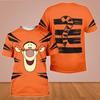 Tigger Costume 3D Shirt Tiger Face Halloween Shirt