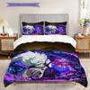 Clouds Black Background Threepiece Set 1 Duvet Cover 2 Pillowcase Without Core Soft And Comfortable Duvet Cover And Pillowcase Bedding Set