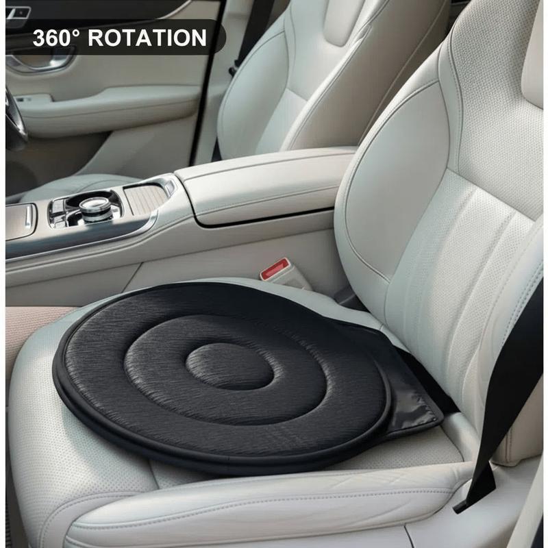 360° Rotating Car Seat Cushion, Ergonomic Design for Enhanced Comfort and Mobility, Ideal for Daily Commute and Long Drives