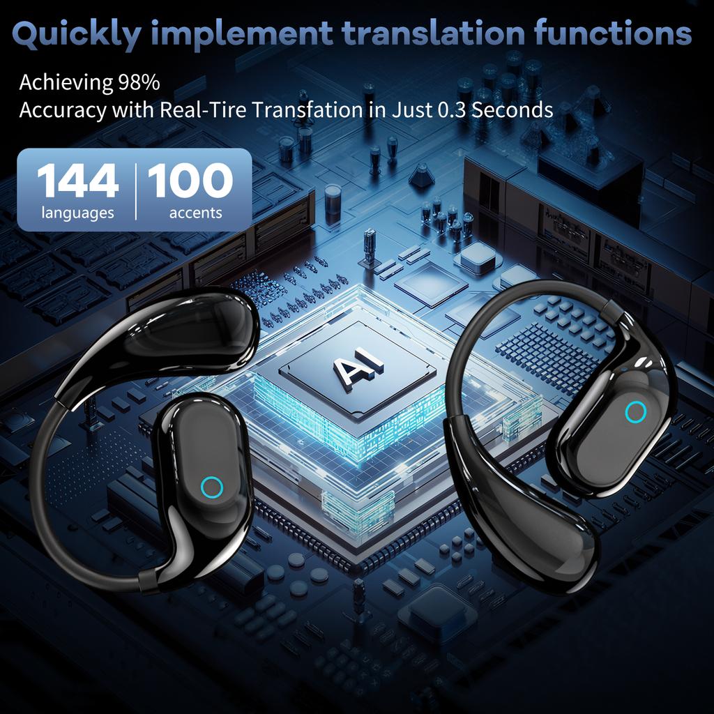 JYL TS Bluetooth-наушники для всех пользователей Цифровой дисплей Пластик
