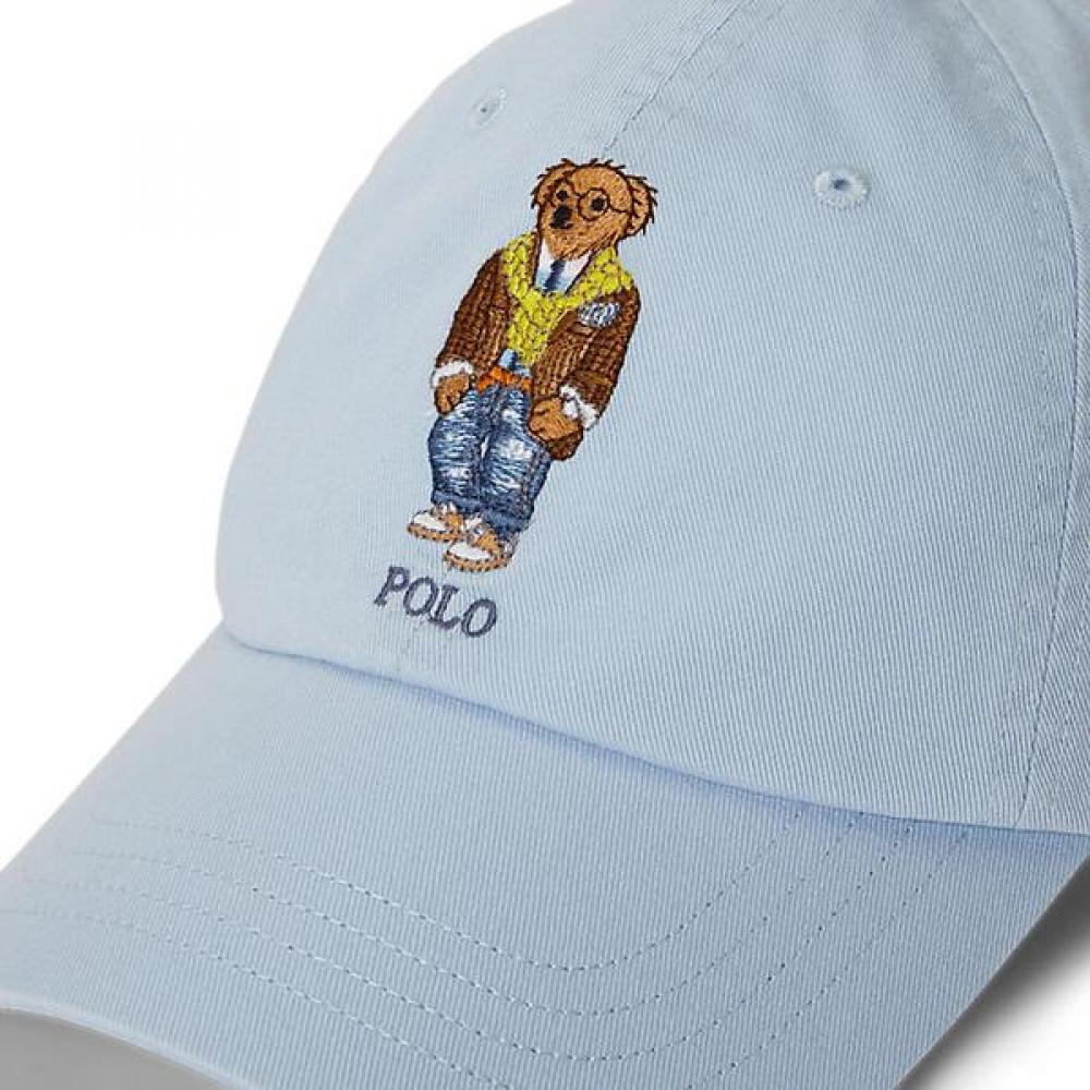 Polo Ralph Lauren Мужская твиловая бейсболка с вышивкой Polo Bear  mapohgS0j422517400