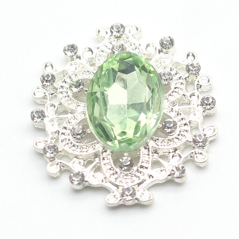 Подарочная коробка своими руками: Маленькая сплавная кнопка-застежка 25x26 мм, плоское дно, стразы и акриловые стразы, аксессуары для кнопок