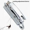 Safety Rope Lock High Strength Strong Pulling Force Wear-resistant Non-slip Anti-corrosion Exterior Wall Cleaning Safe High Altitude Slow-down Safety