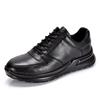 Men'S Shoes 2024 Autumn New Fashion Versatile Lace-Up Casual Sports Shoes Platform Heightening Leather Shoes Breathable Trendy Men'S Shoes