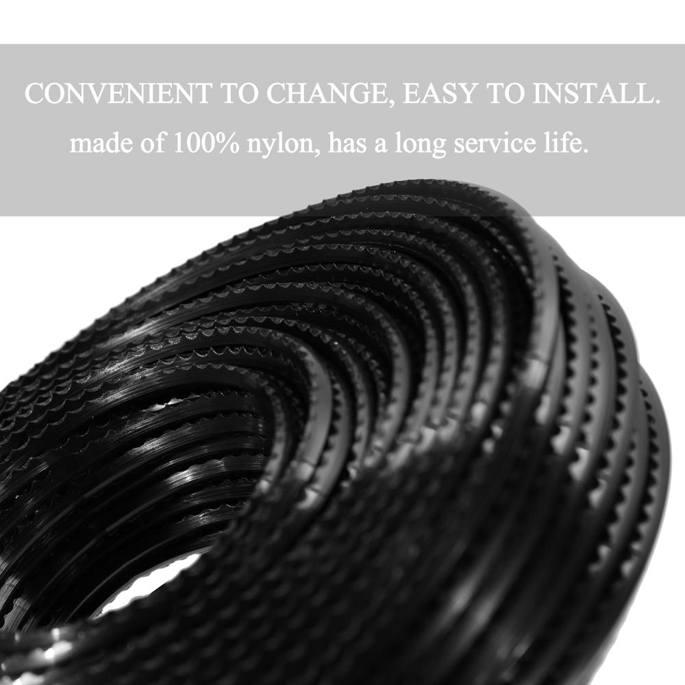 3.0mm 60 Meters Professional Fine Quality Nylon Sawtooth Trimmer Rope Brush Cutter Strimmer Line Mowing Wire Lawn Mower