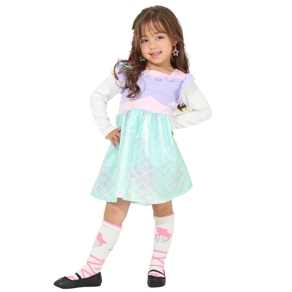 ПЛАТЬЕ-ПЕПЛИУМ Disney Princess 8724K 90см Ариэль