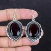 Faceted Mozambique Garnet Earring Natural Gemstone Jewelry Handmade Dangle Earrings 925 Sterling Silver Earring Elegant Earring Gift For Her
