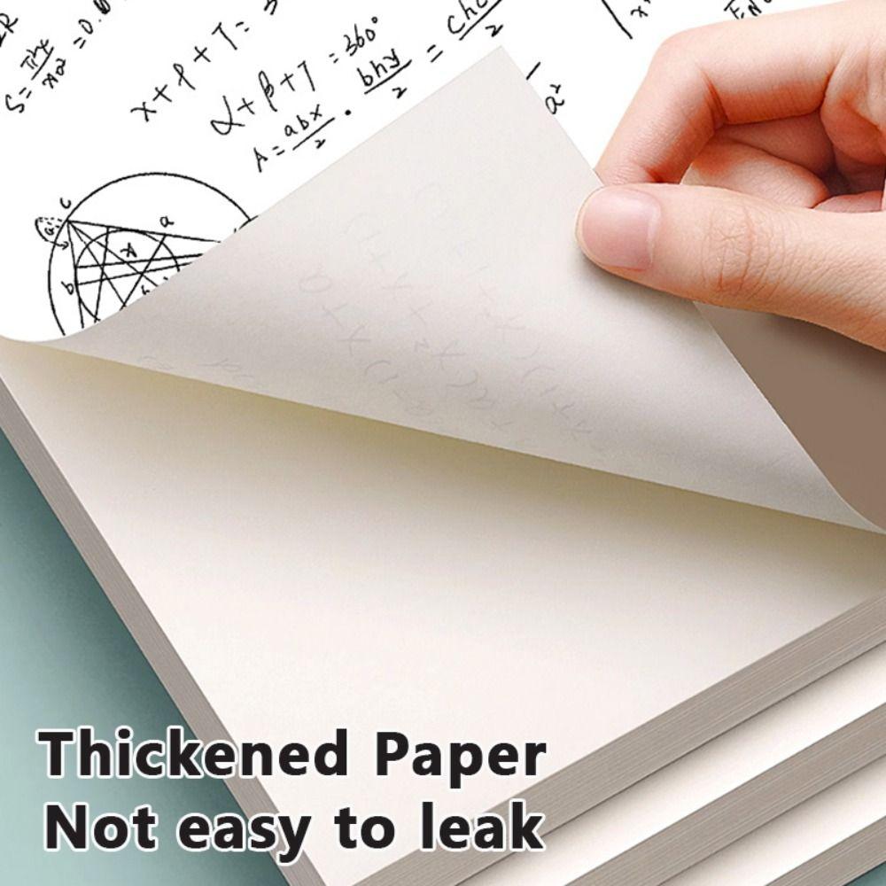 Tearable Scratch Paper Blank/Partition Design Notepad Simple Draft Book Back To School