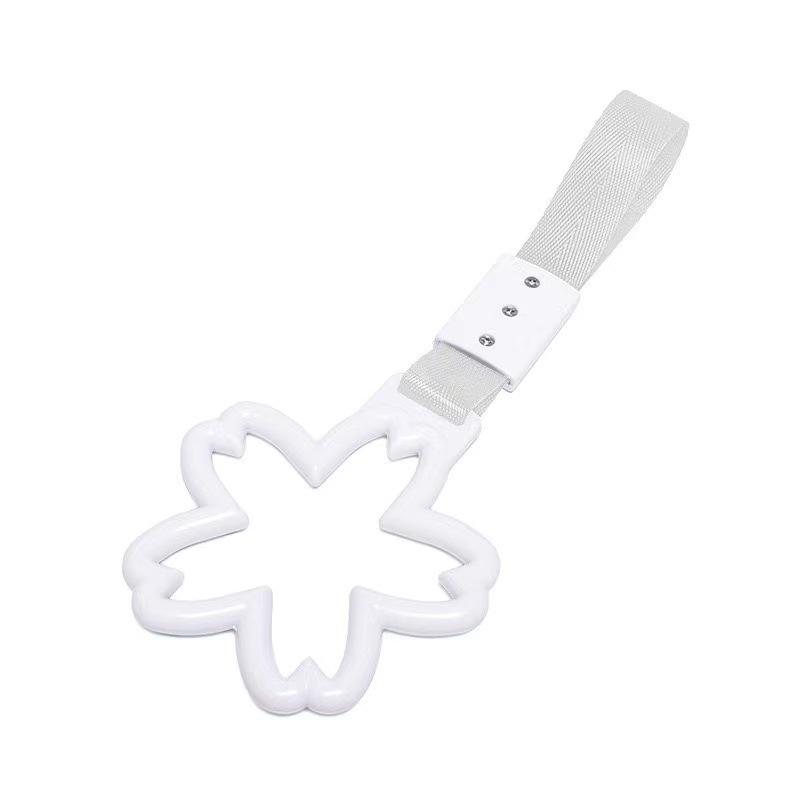 Цветной автомобильный буксировочный ремень Tsurikawa Ring Heart JDM Train Bus Handle Strap Styling Drift Charm Strap Auto Accessories