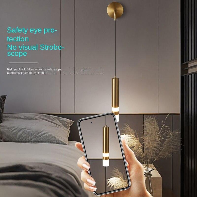 Настенный светильник поставляется с прожектором для гостиной. Настенный светильник. Креативная подвесная линия. Современный минималистичный свет. Роскошное освещение. Прикроватная лампа для спальни.