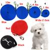 10m Solid Color Puppy Kitten Training Strap Dog Cat Lead Wire Walking Harness Pet Leash Nylon Rope