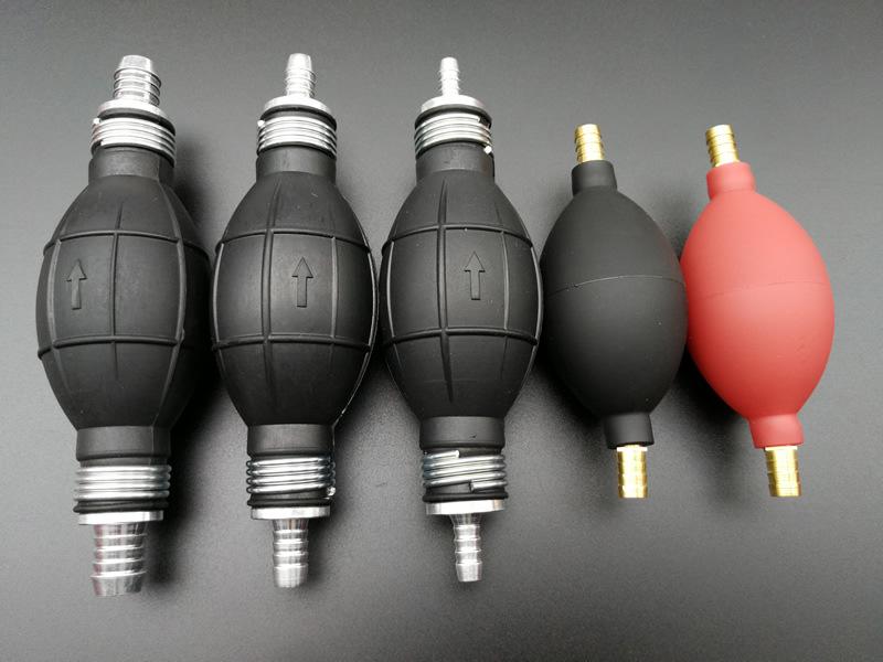 Трансграничный автомобильный и морской ручной насос - Алюминиевый сплав, односторонний клапан, ручной всасывание масла и воды - Доступны размеры 6/8/10/12.