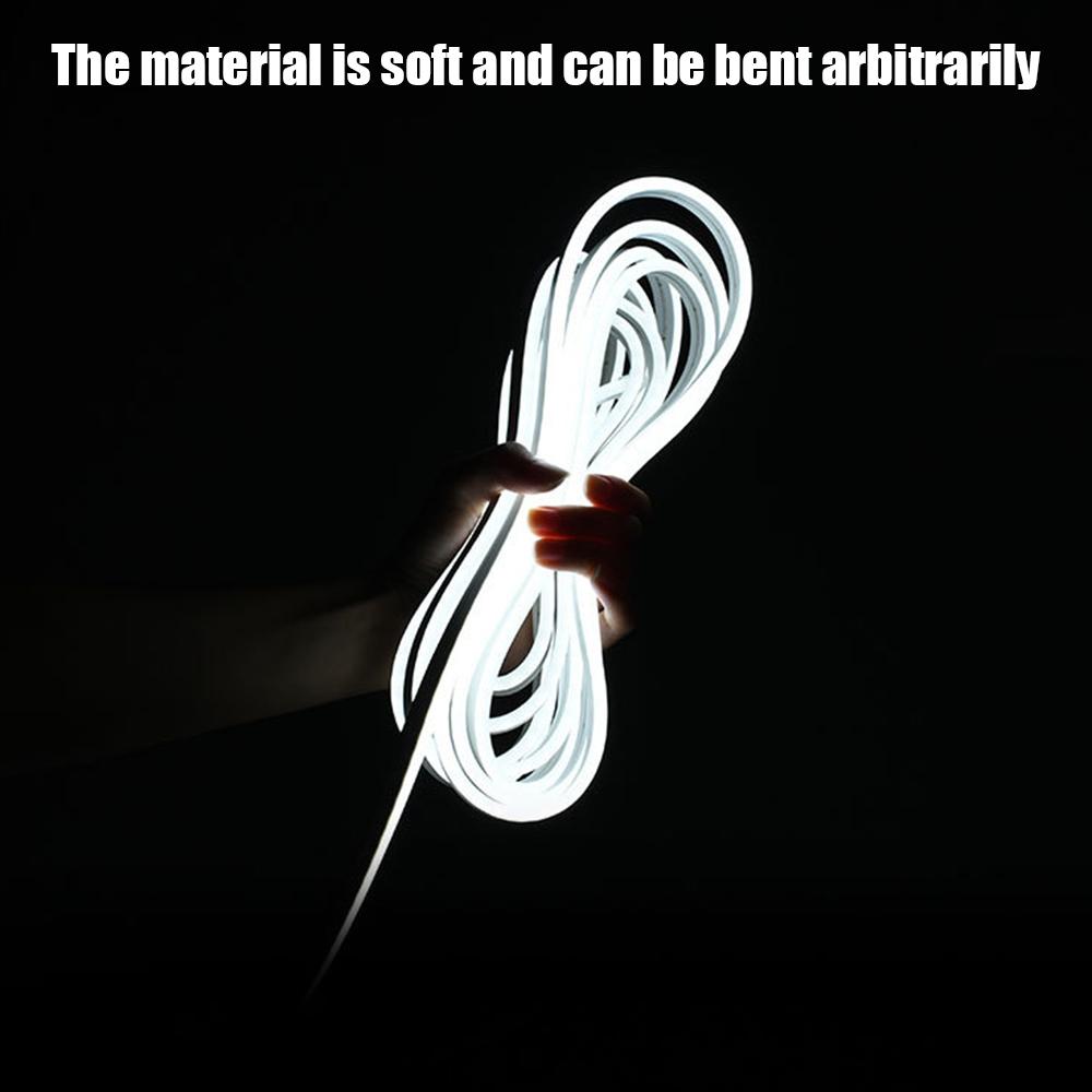 Декоративная лампа для салона 12 В, модифицированное освещение, светодиодная лента для багажника Tesla Model 3 YSX