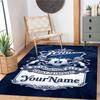 Fc Zenit Saint‑petersburg Customized Name Carpet Design for Balcony Playrooms Game Room Bedrooms Antislip Carpet Anime Office Decor