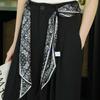 2025 Women's Ribbon Scarf Belt: Long Strip Accessory for Jeans, Skirts, & Neck
