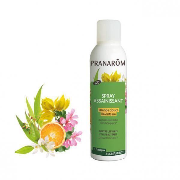 Pranarom Aromaforce Очищающий спрей Равинтсара Сладкий апельсин Био 75мл