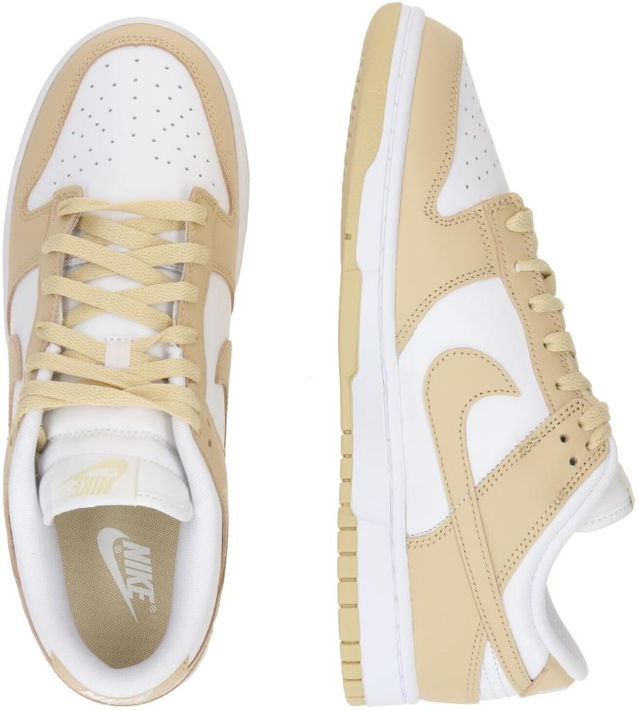 Кроссовки Nike Dunk Low Retro белый/белый/белый/командное золото