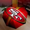 San Francisco football Umbrella 8-Frame for Travel, Camping, Casual Lightweight Portable Umbrella, Essential for Every Family Holidays Gift