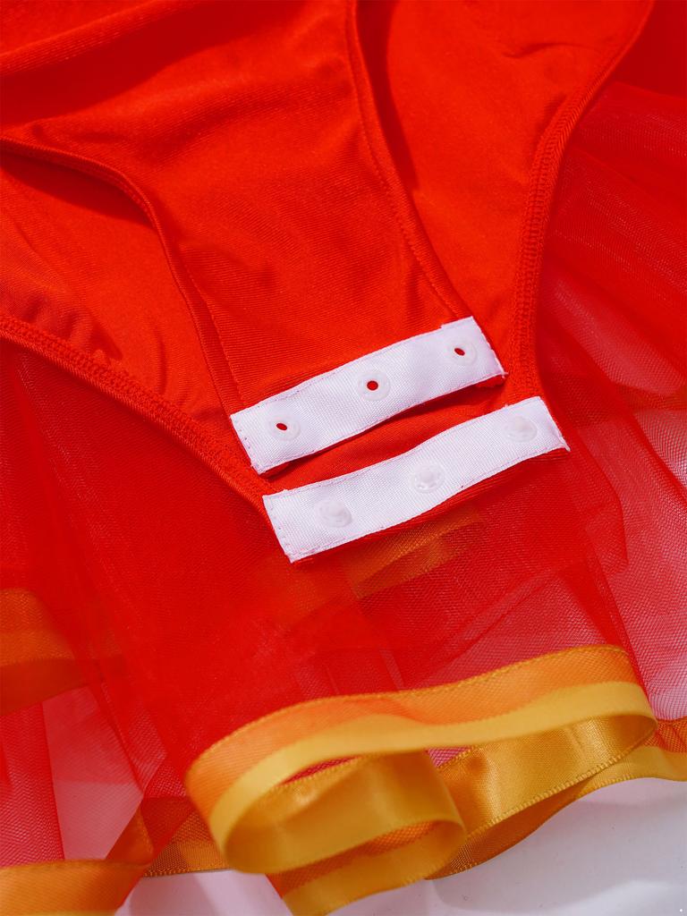 Платье-пачка для танцев для девочек, без рукавов, цветной блок, сверкающие пайетки, костюм для сцены, для выступления