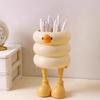 Подставка для ручек Мультяшный стиль Мороженое Утка Форма Органайзер для ручек Большая вместимость Офисные Школьные Канцелярские принадлежности
