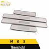 MG3 Door Sill Trim Stickers & Stainless Steel Welcome Pedal Bumper - Anti-Scratch Bright Strip