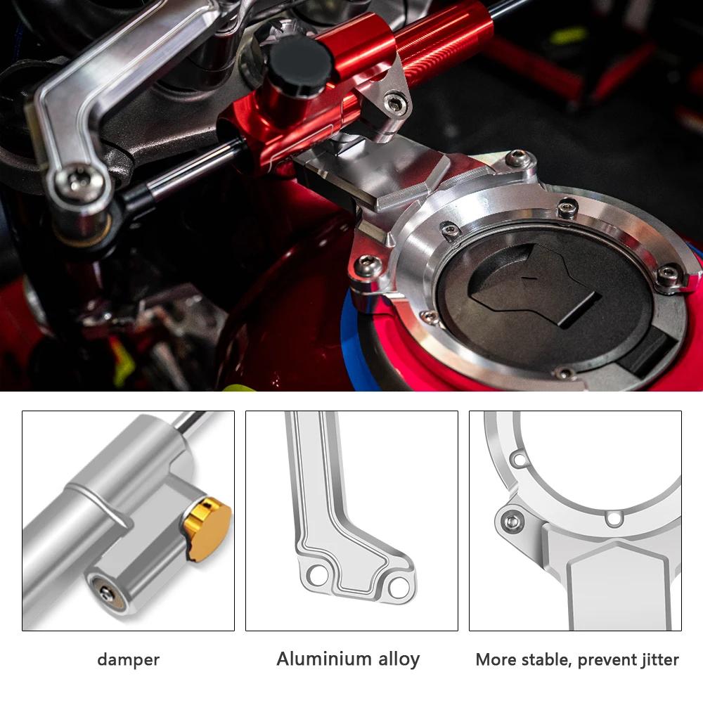 New Motorcycle Steering Damper Stabilize Dampers Bracket Mounting Kit For Honda Monkey 125 monkey125 2018-2024