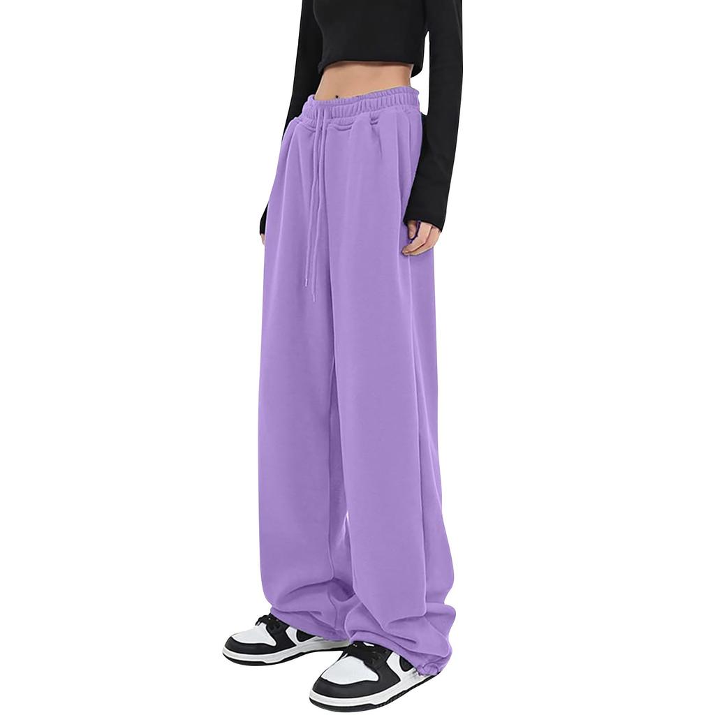 New Loose Fashion Sports Pants Trendy Wide-Leg Pants Trousers