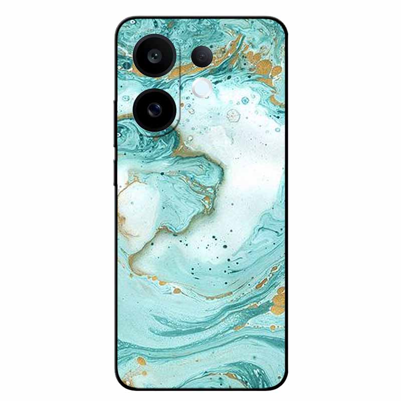 Чехлы для vivo S30 5G V2464A Мраморный силиконовый чехол с рисунком Для V2464A Мягкий черный Funda VIVO S30 TPU Чехлы vivo S30 5G