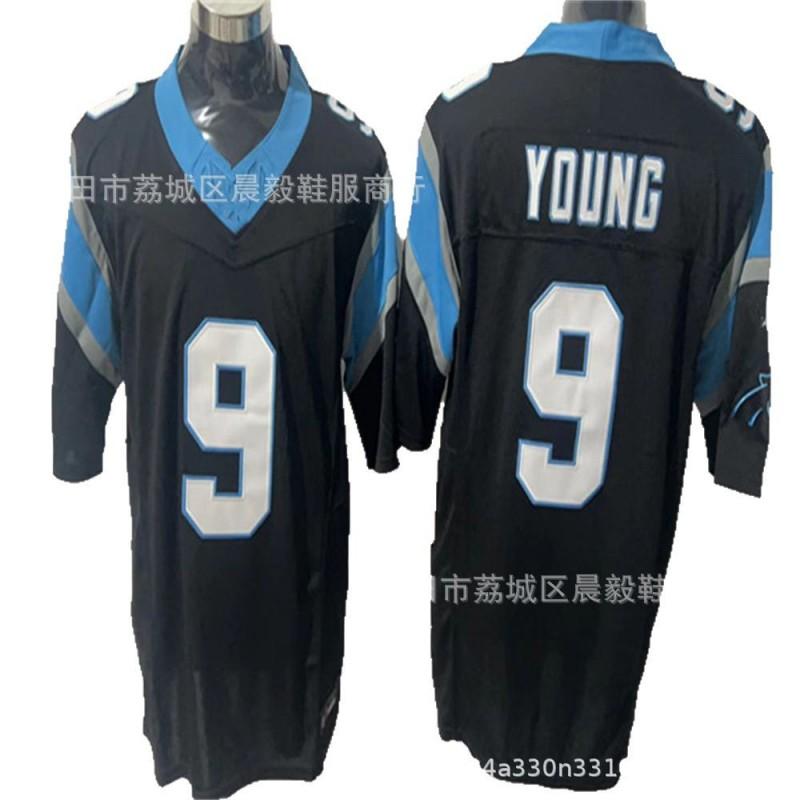 Rugby Jersey Custom Black Panthers Team Uniform Youth Size 9 Legette 17 Cotton Blend Sport Shirt Men Women