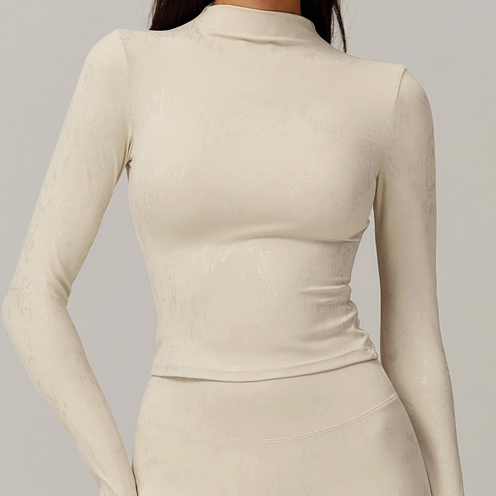 Сексуальные топы для женщин, топы для йоги, длинные рукава, рубашки для бега, быстросохнущие, для фитнеса, спортзала, спортивная одежда, футболки, однотонные, спортивные, с дизайном горячего тиснения